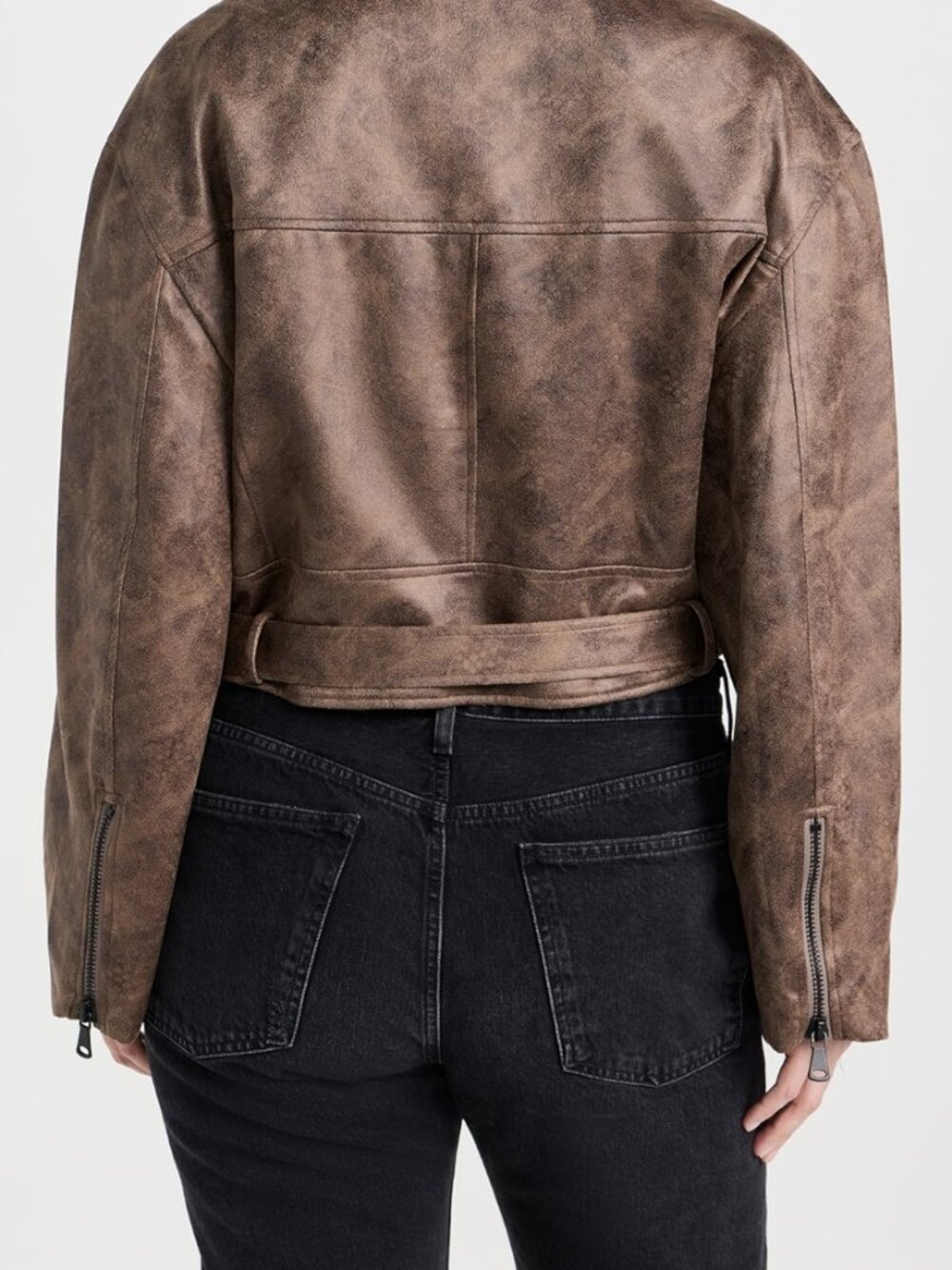 Lioness Staten Island Jacket- Chocolate Color, Size XL - Picture 2 of 4